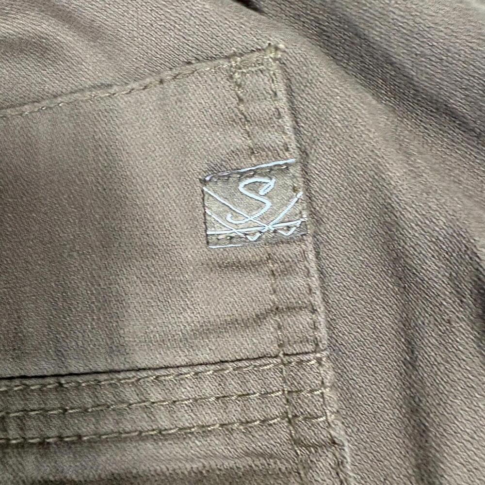 Supplies Womens Size 8 (29W) Brown Utility Pants Adjustable Hem Casual Cotton - Picture 9 of 9